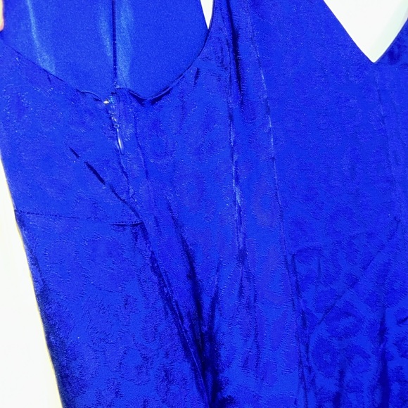 Cushnie Blue Asymmetrical Slip Dress for Cocktail - Picture 6 of 12